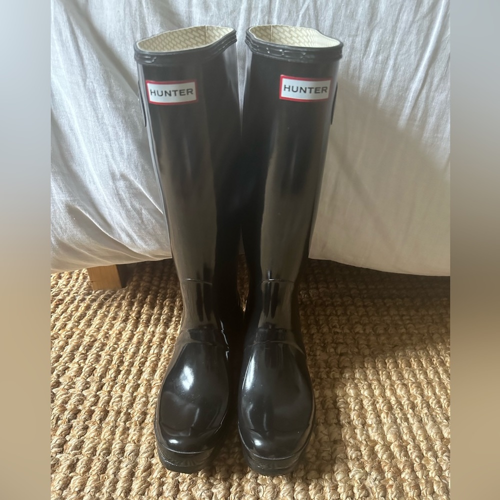 Hunter Original High Gloss waterproof boot - Picture 2 of 5